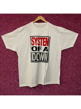 System of a Down Triple Stack Box Metal T-Shirt 2XL